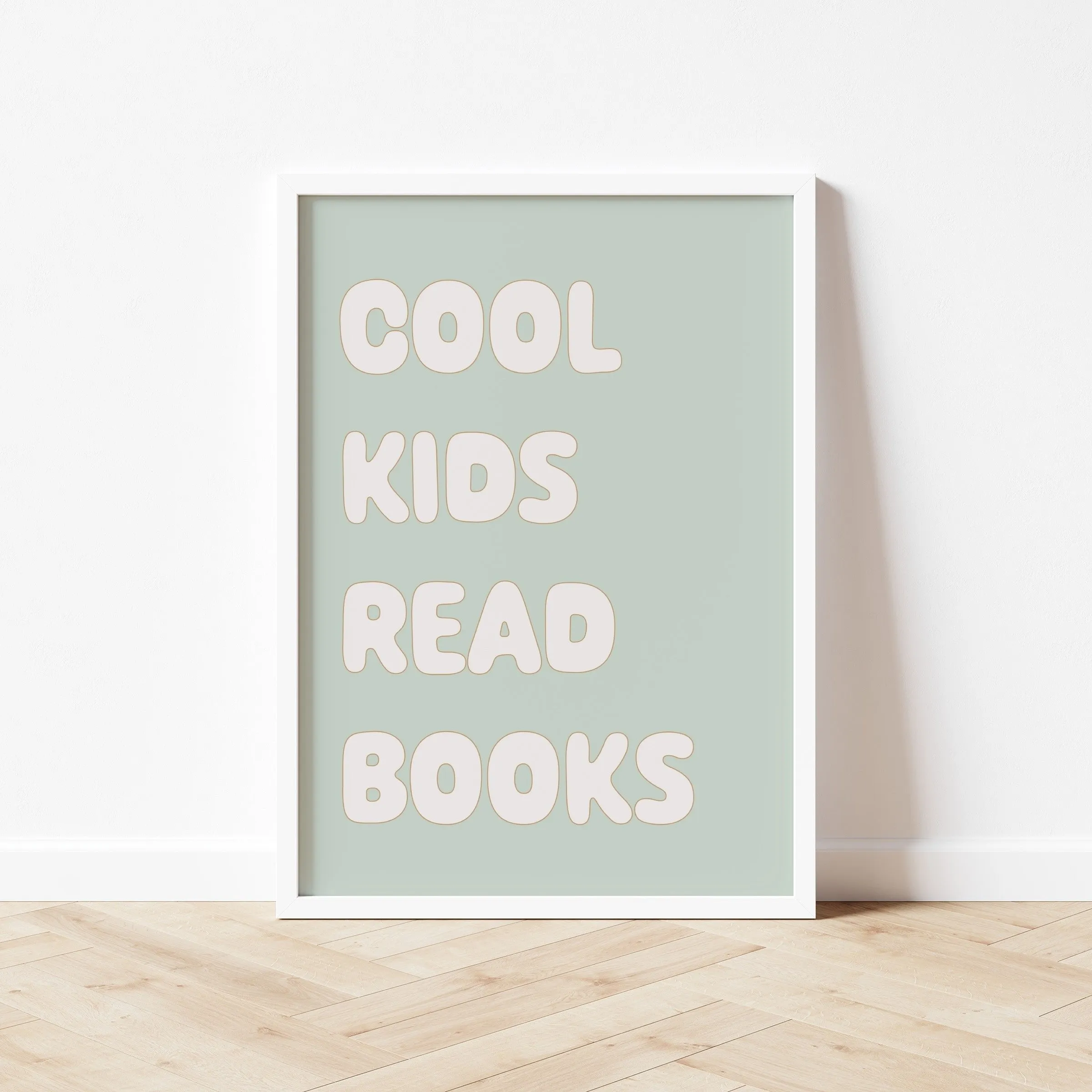 Autumns Corner 'Cool Kids Read Books' Print