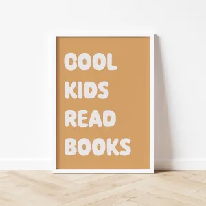 Autumns Corner 'Cool Kids Read Books' Print