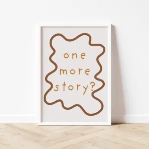 Autumns Corner 'One More Story?' Print - Wavy Edition