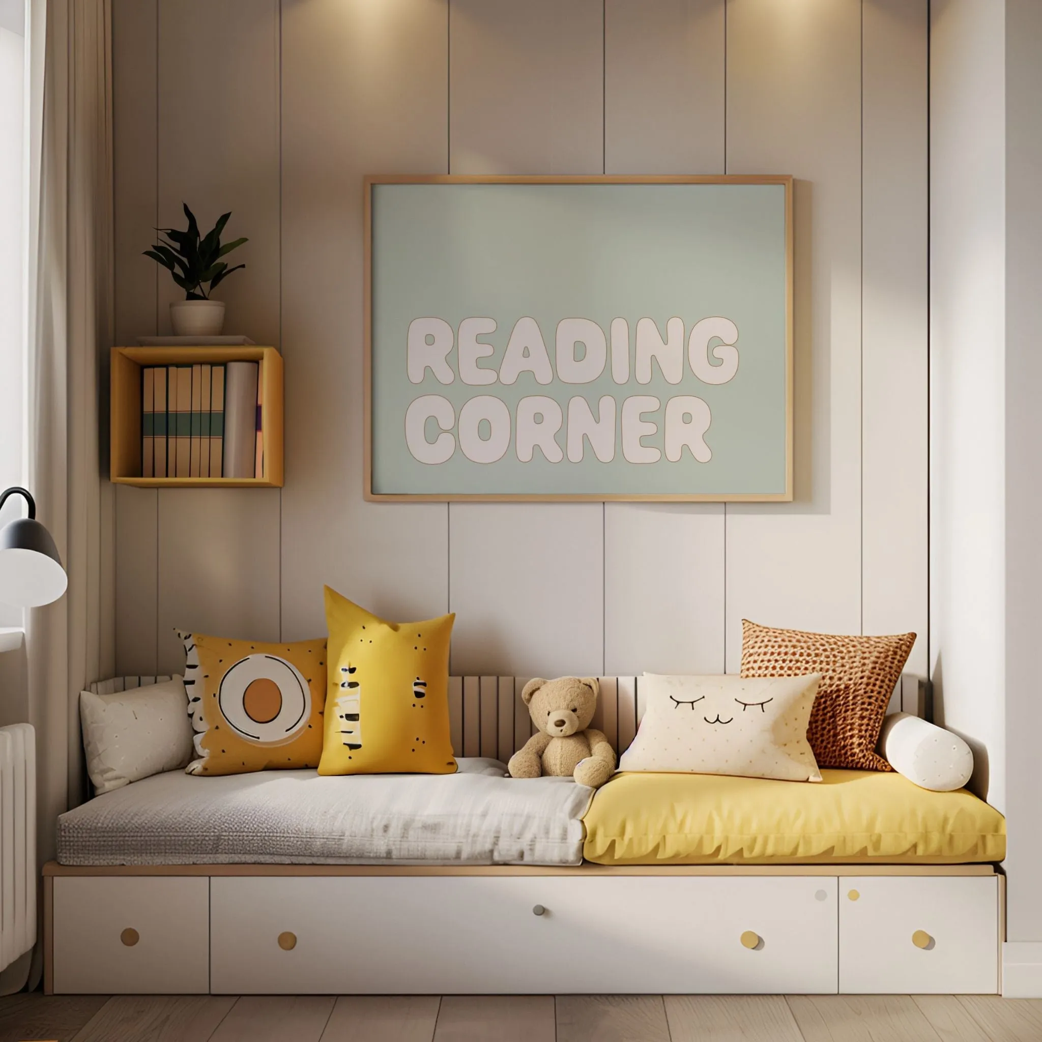 Autumns Corner 'Reading Corner' Print
