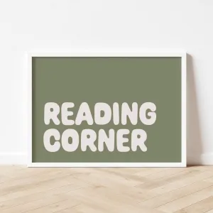 Autumns Corner 'Reading Corner' Print