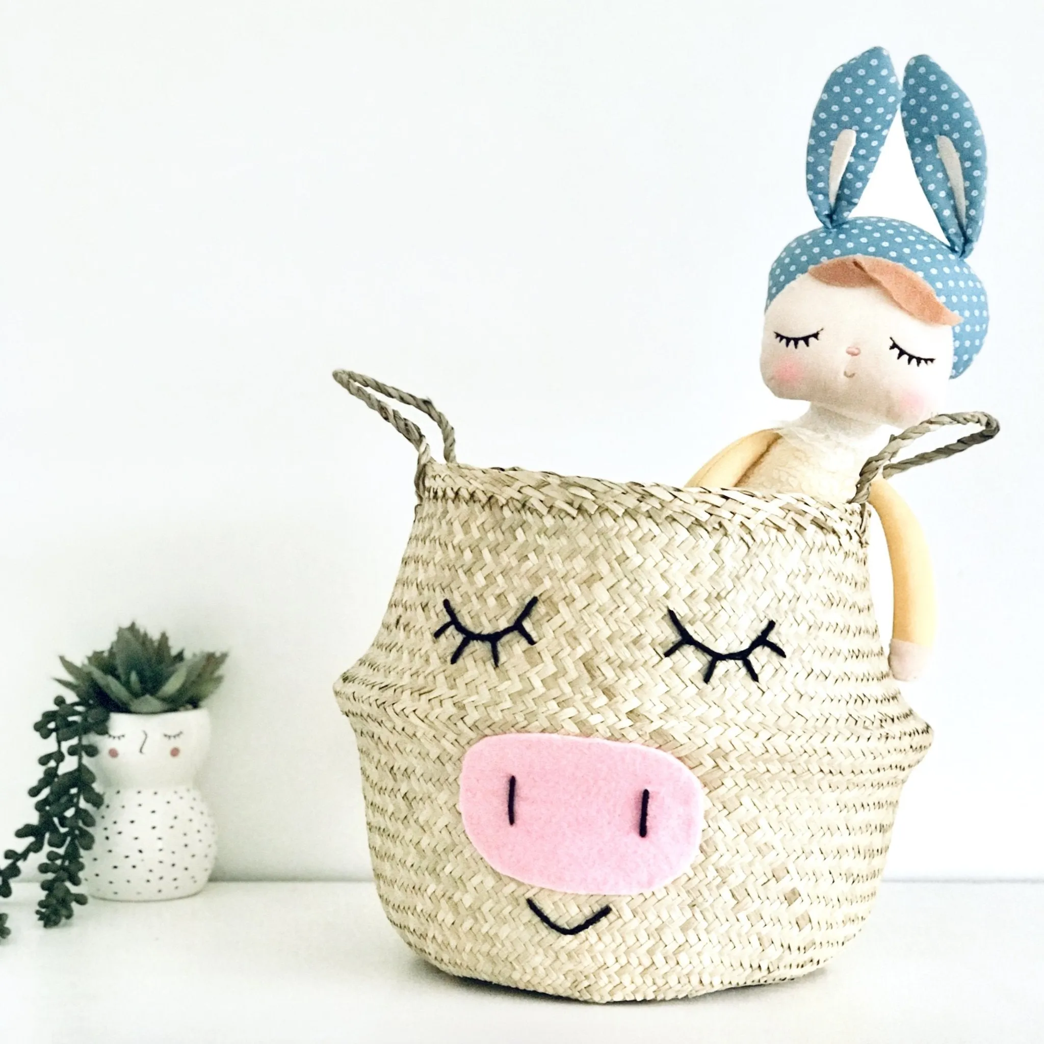 Bellybambino Piggy Basket - Large