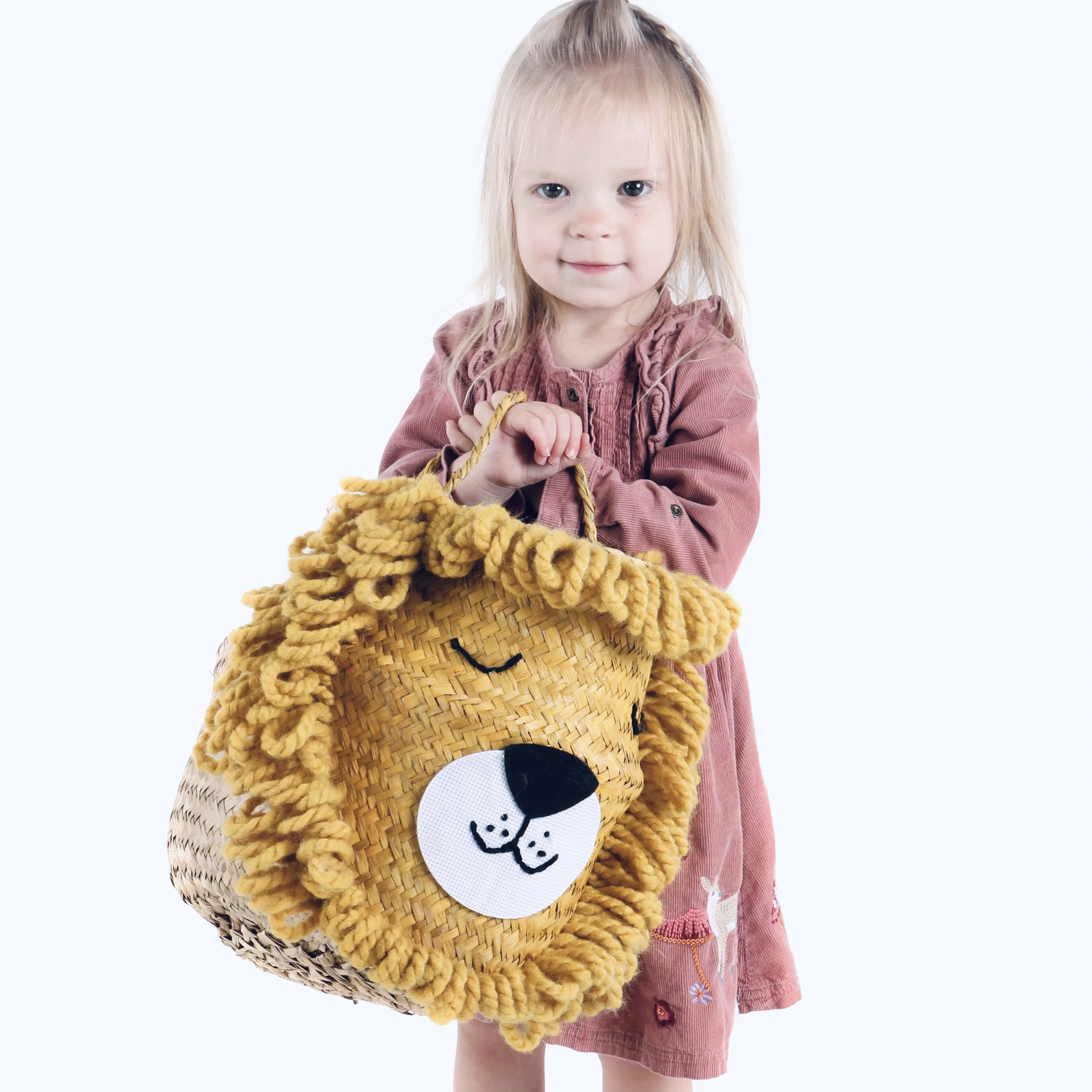 Bellybambino Yellow Lioness Basket - Large