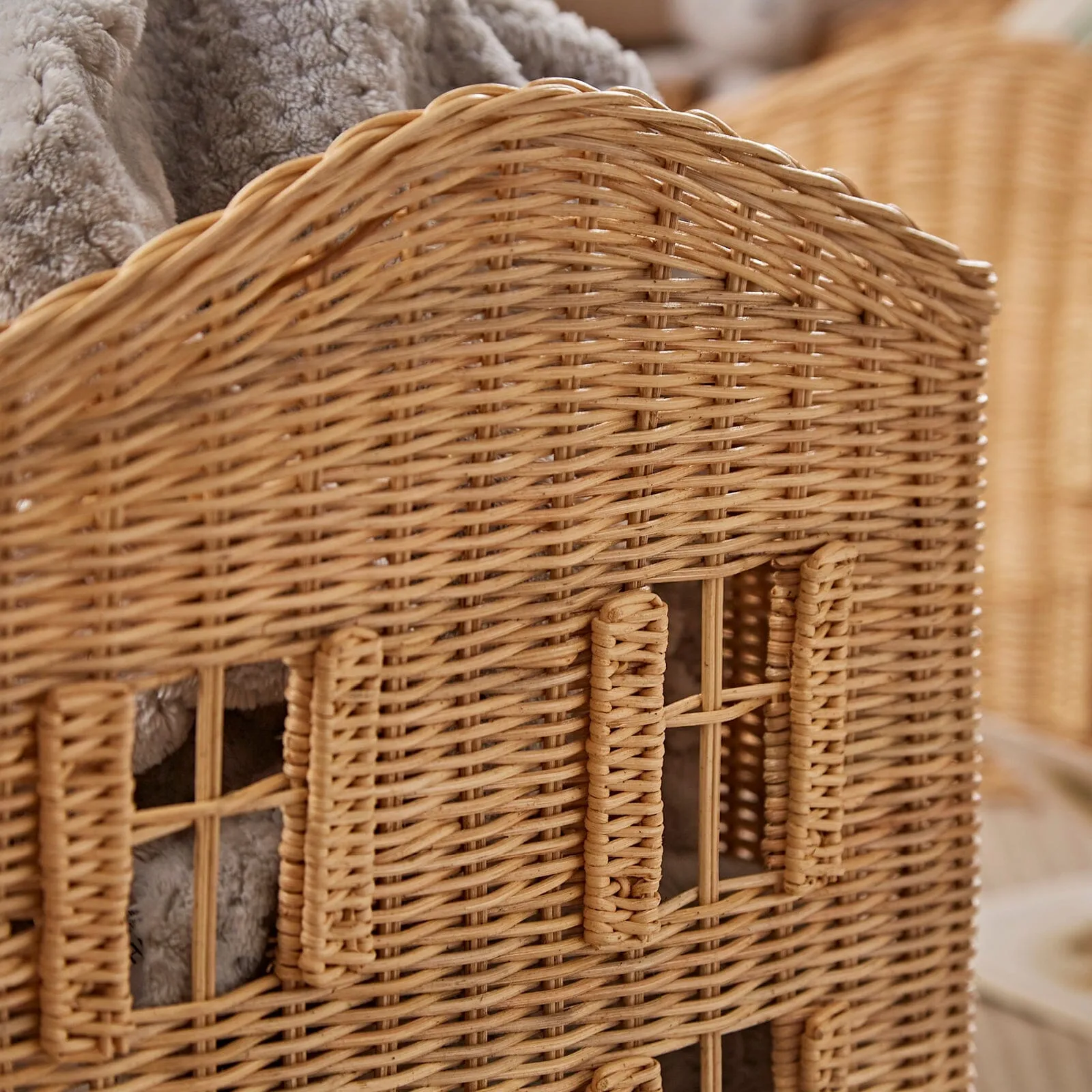 CuddleCo Country Cottage Storage Baskets - Set Of 3