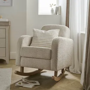 Cuddleco Etta Boucle Nursing Chair - Mushroom