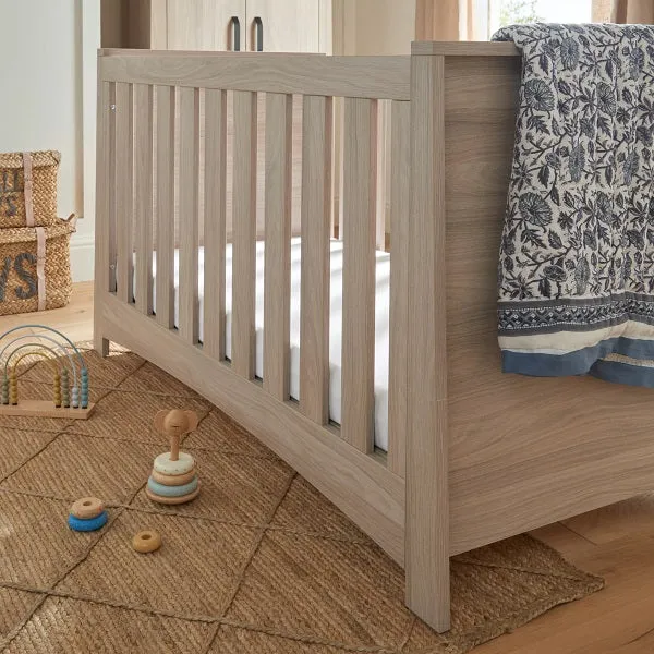 CuddleCo Isla 3 Piece Nursery Furniture Set - Ash