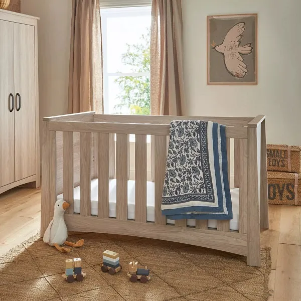 CuddleCo Isla 3 Piece Nursery Furniture Set - Ash