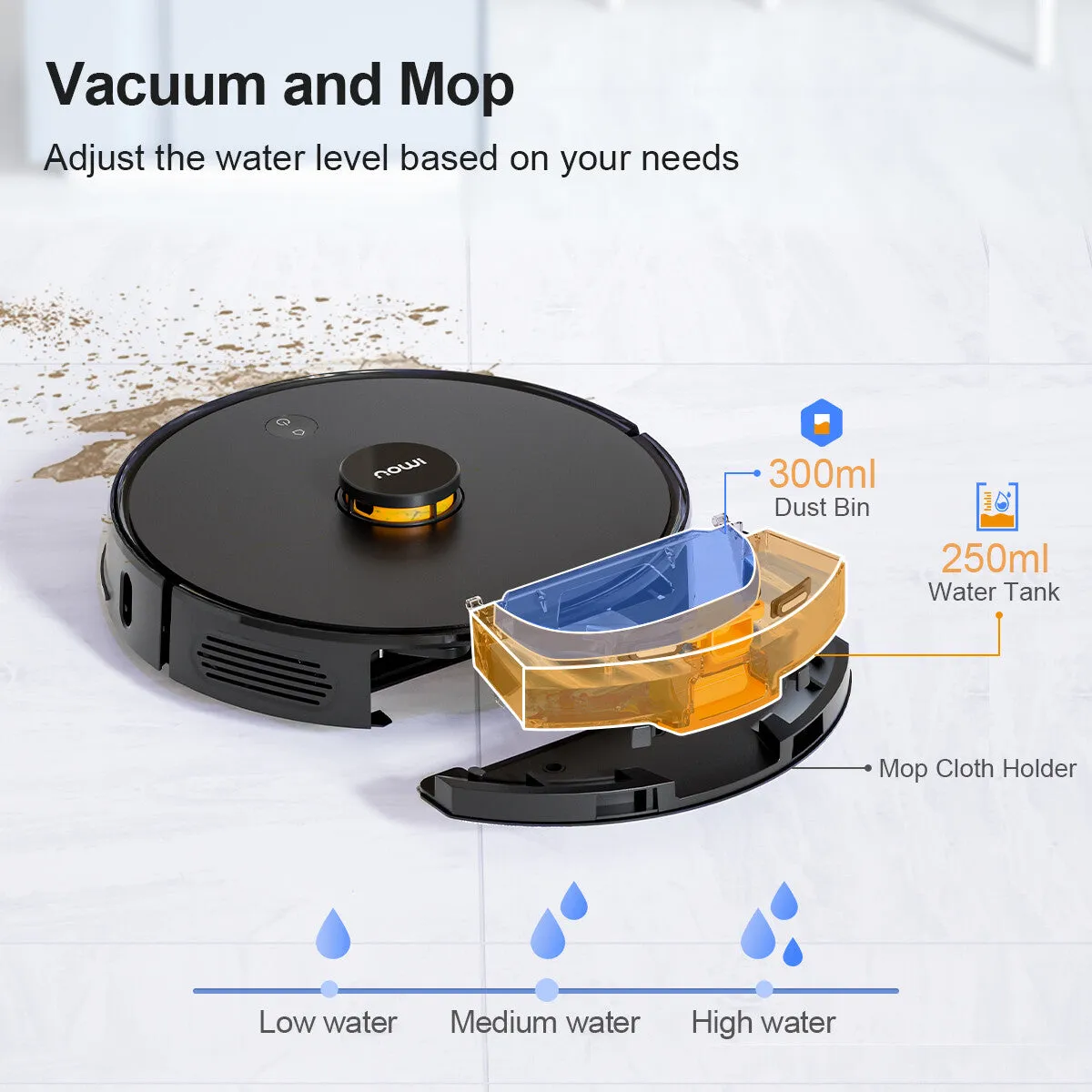 IMOU RV-L11-A Robotic self-emptying Vacuum Cleaner
