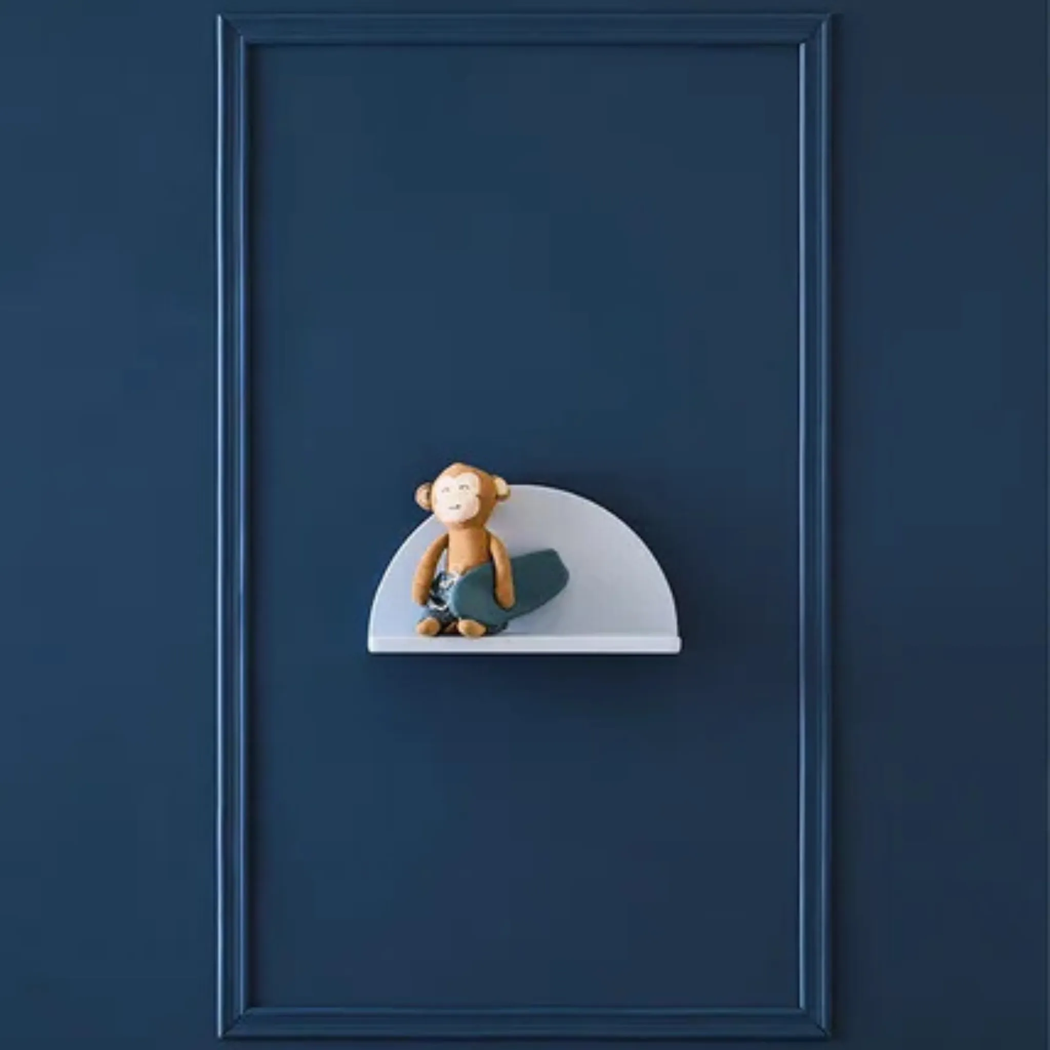 Kids Concept Shelf Circle - Light Blue