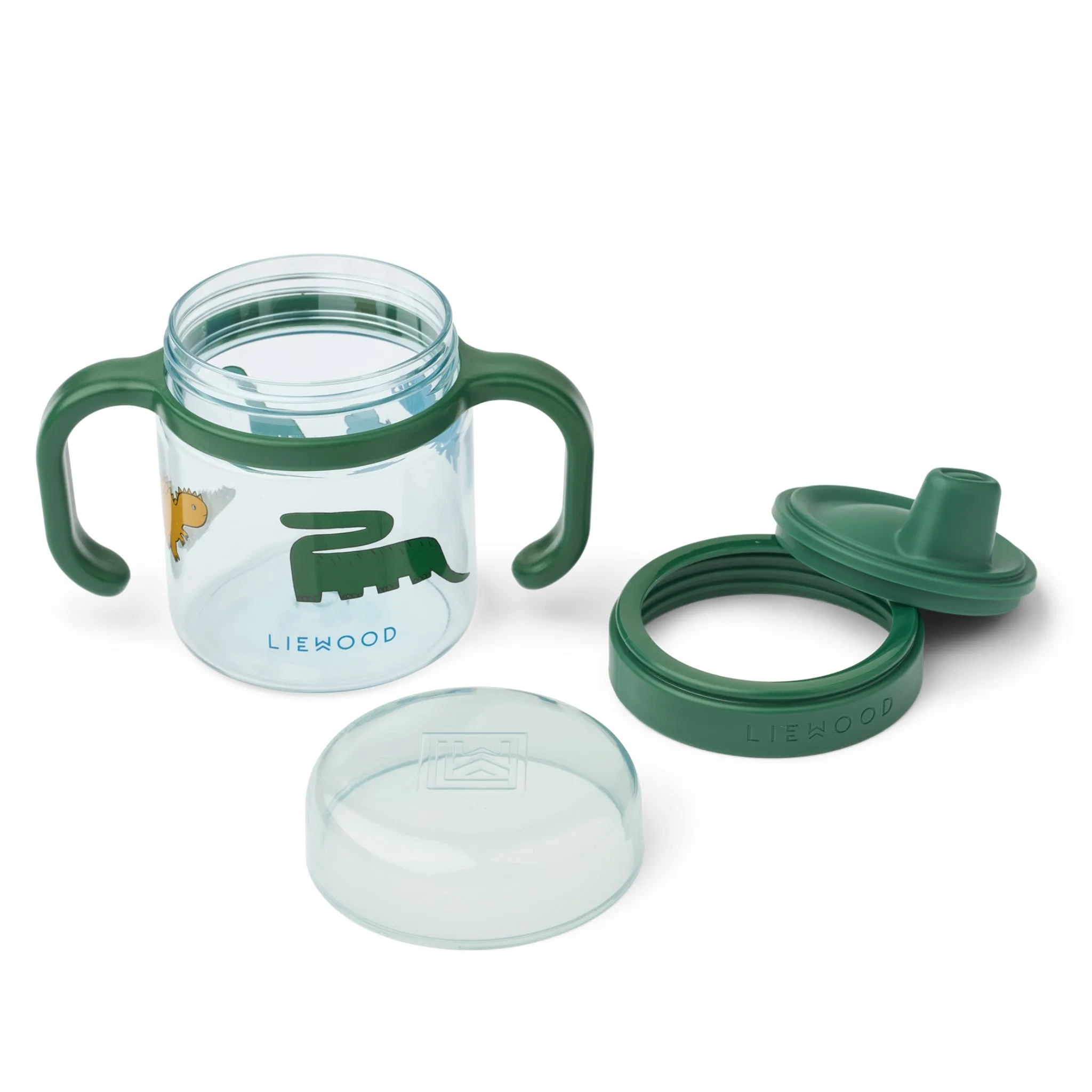 Liewood Kylo Sippy Cup 280ml - Dinosaurs / Mist