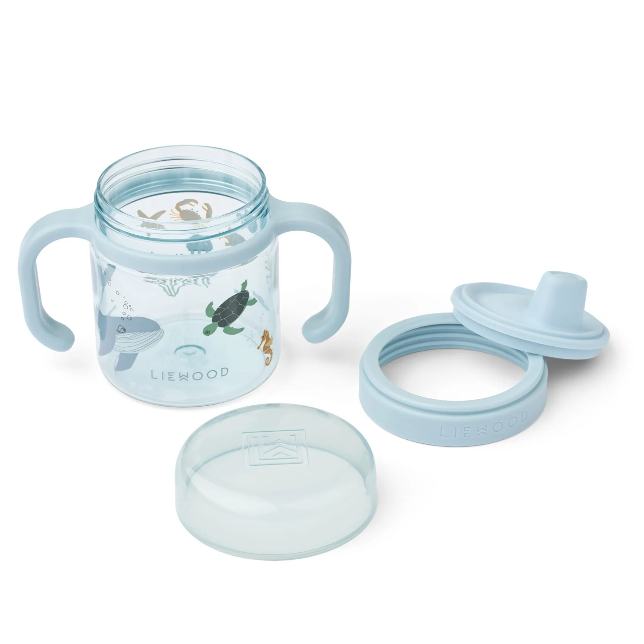 Liewood Kylo Sippy Cup 280ml - Sea Creature / Sandy