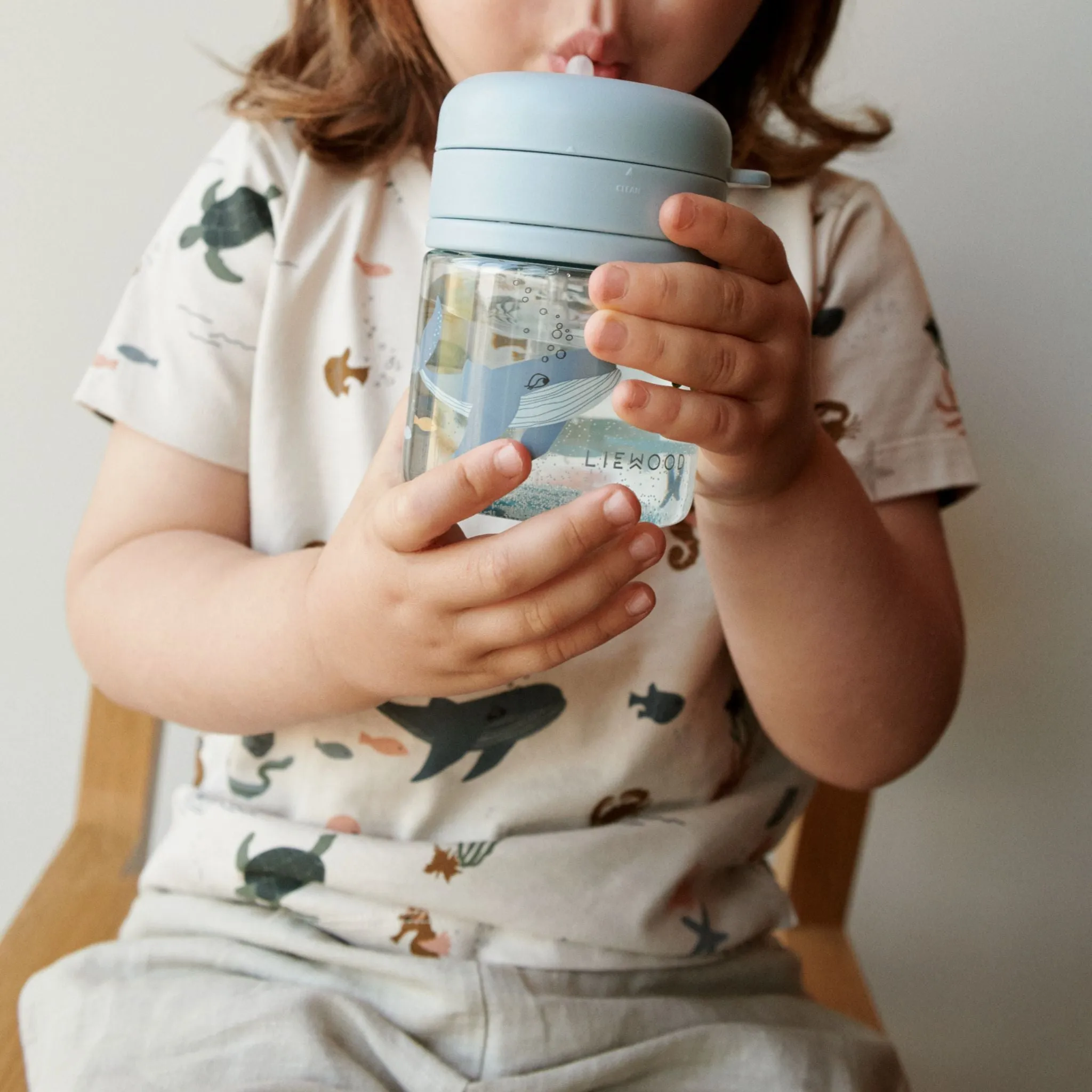 Liewood Pavia Straw Cup 280ml - Sea Creature / Sandy