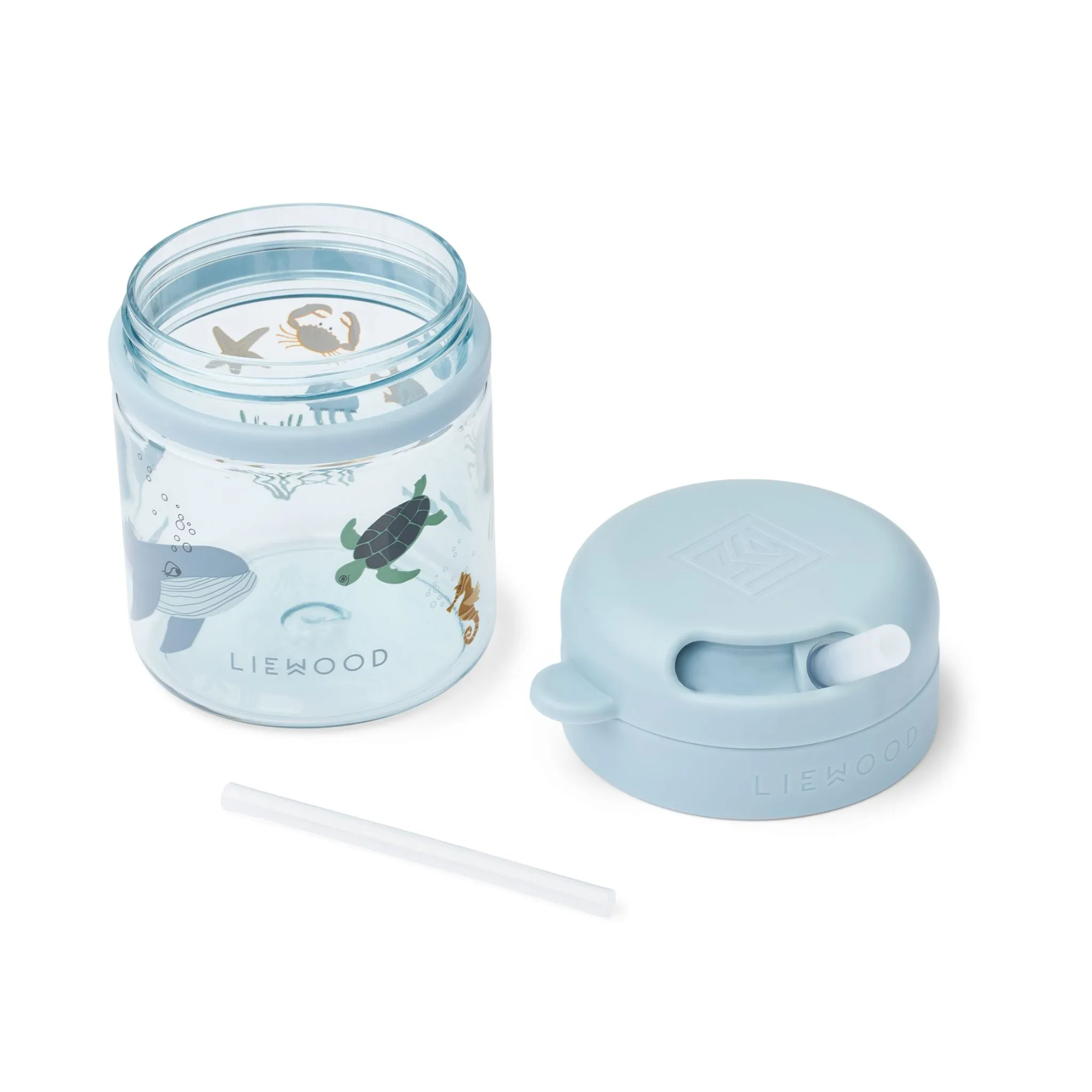 Liewood Pavia Straw Cup 280ml - Sea Creature / Sandy