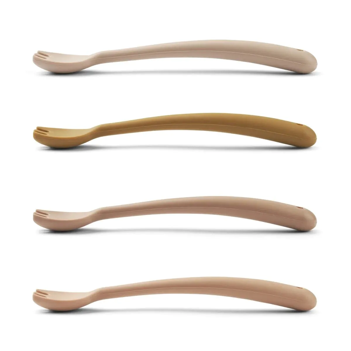 Liewood Scott Feeding Fork 4 Pack - Rose Multi Mix