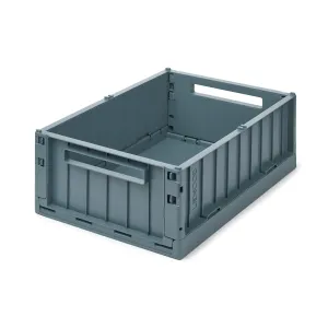 Liewood Weston Large Storage Crate - Whale Blue