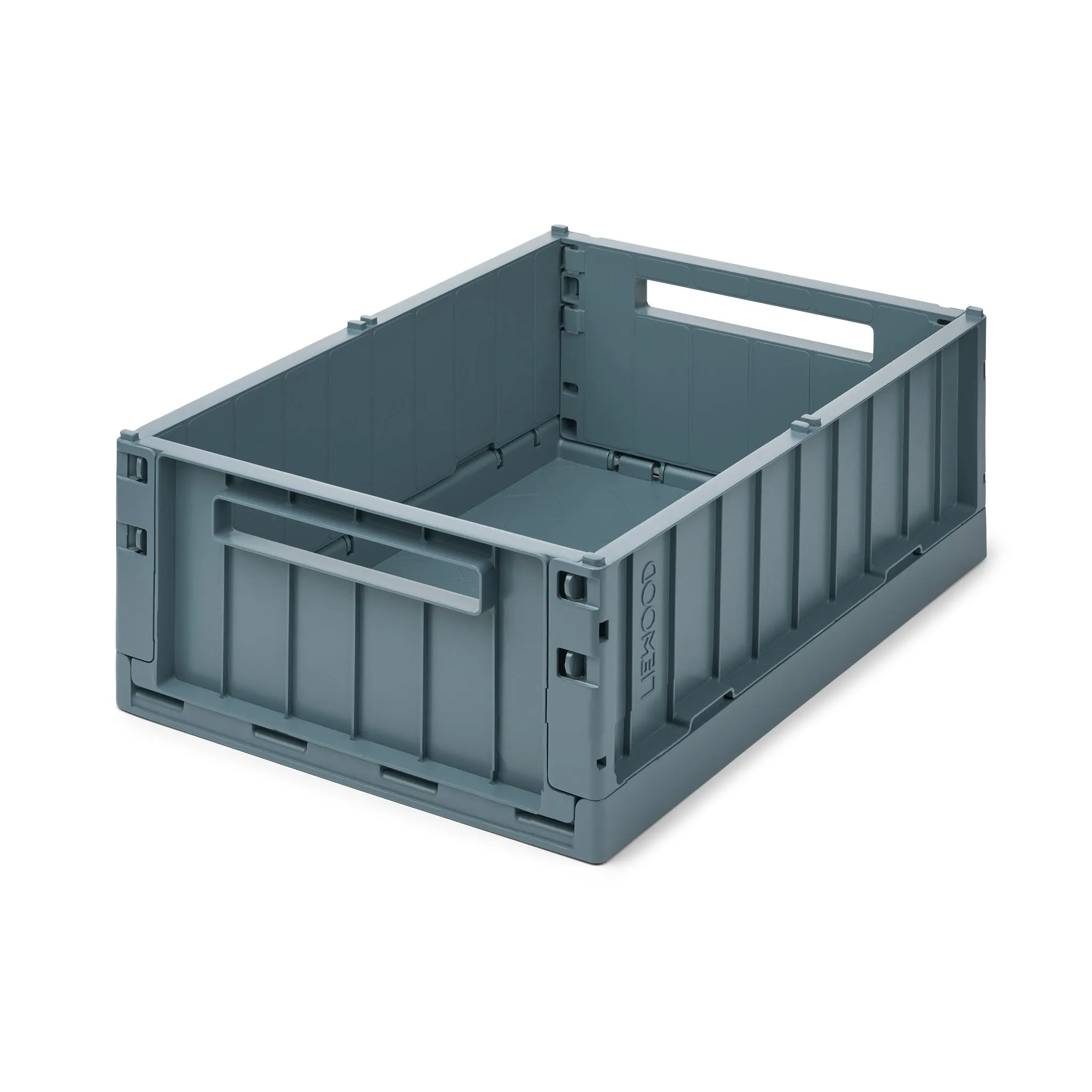 Liewood Weston Large Storage Crate - Whale Blue