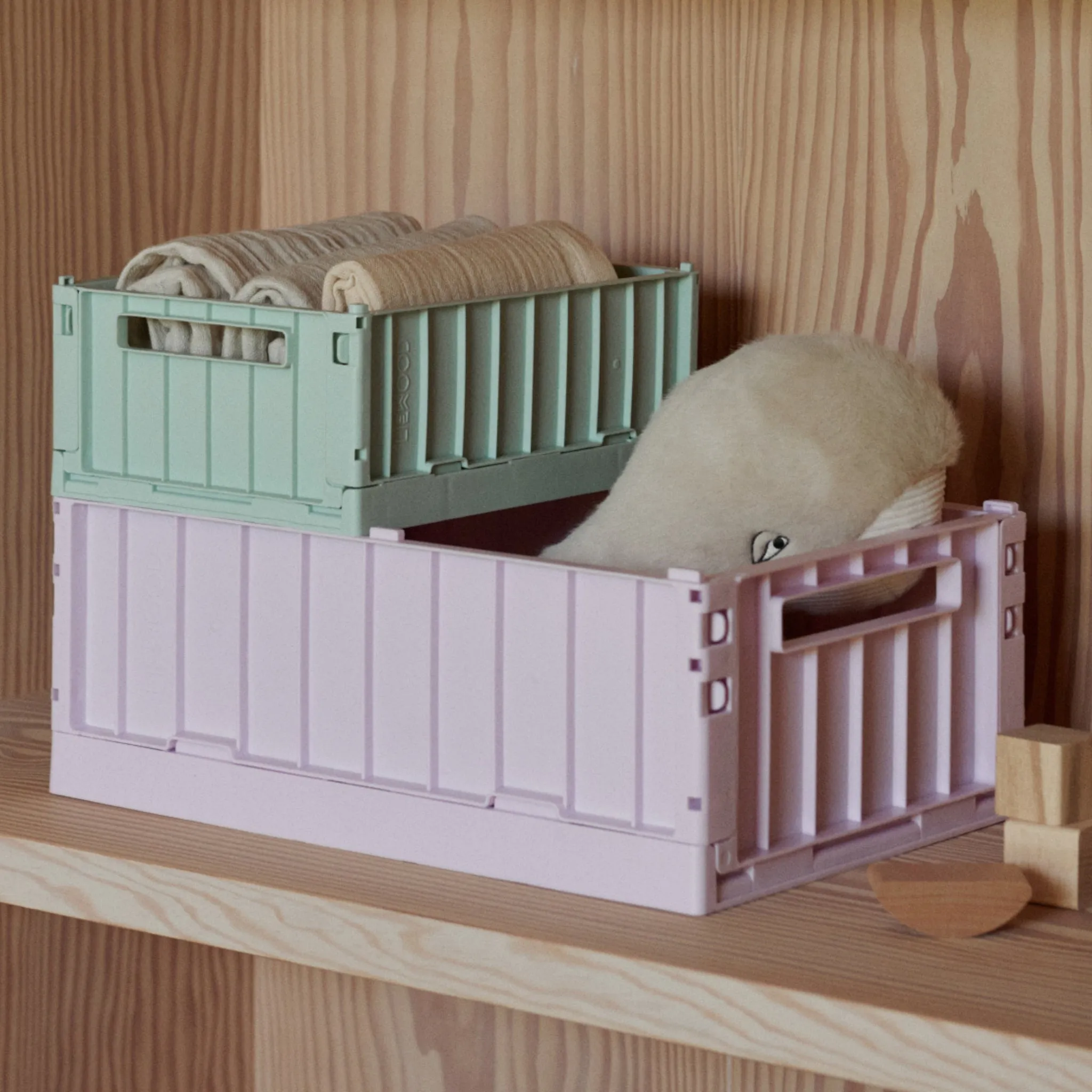 Liewood Weston Medium Storage Crate - Light Lavender
