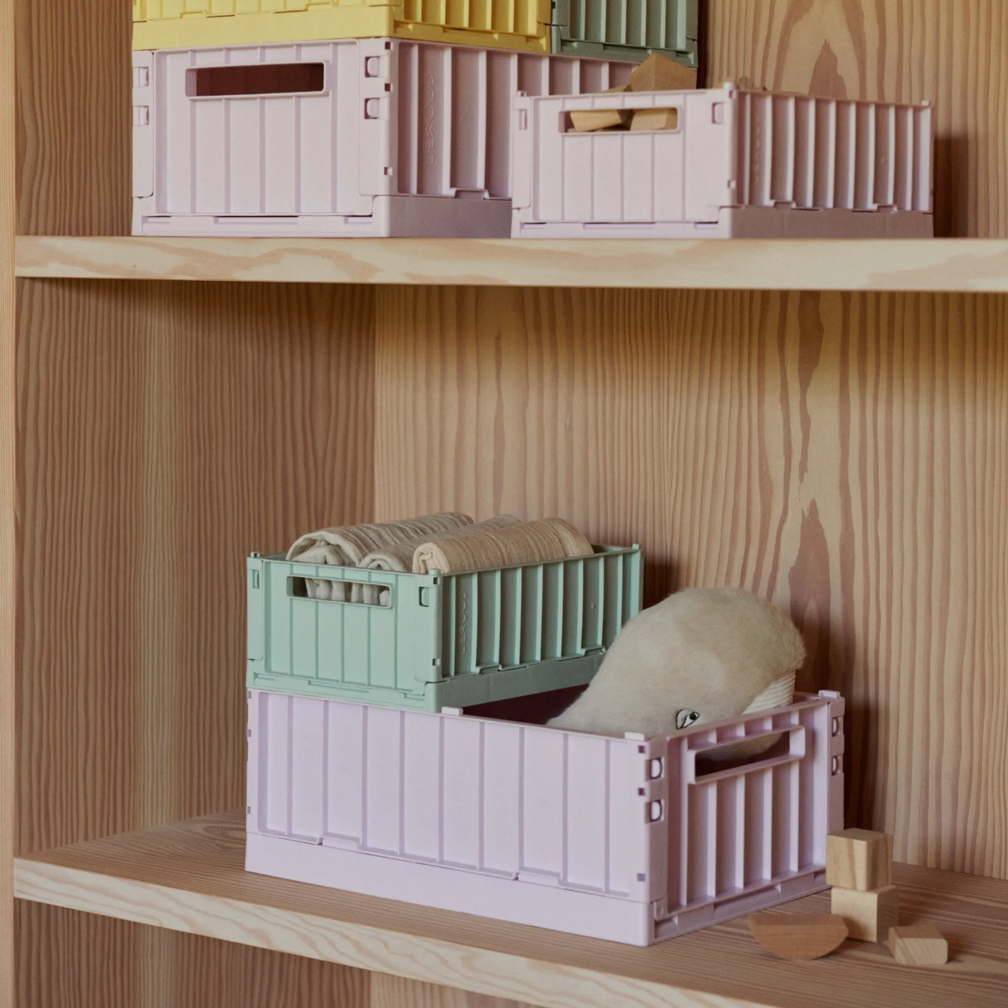 Liewood Weston Medium Storage Crate - Light Lavender