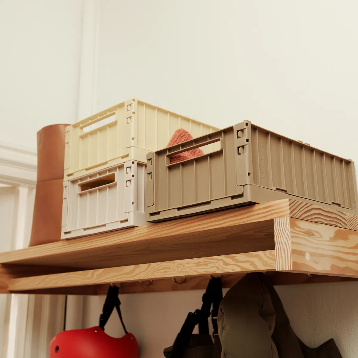 Liewood Weston Medium Storage Crate Set of 2 - Oat