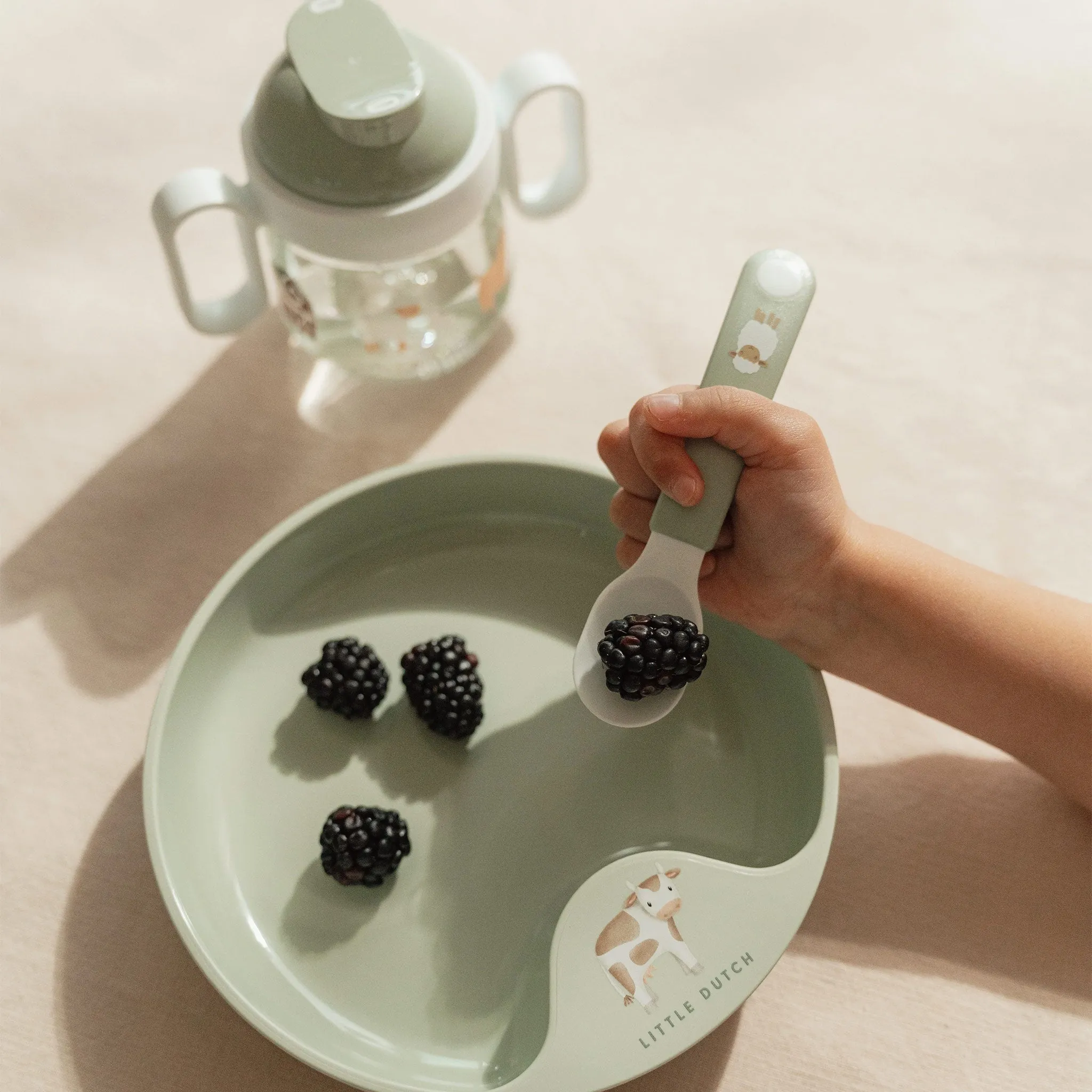 Little Dutch Mepal Baby 3 Piece Dinnerware Set - Little Farm