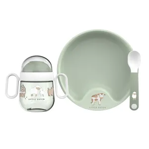 Little Dutch Mepal Baby 3 Piece Dinnerware Set - Little Farm