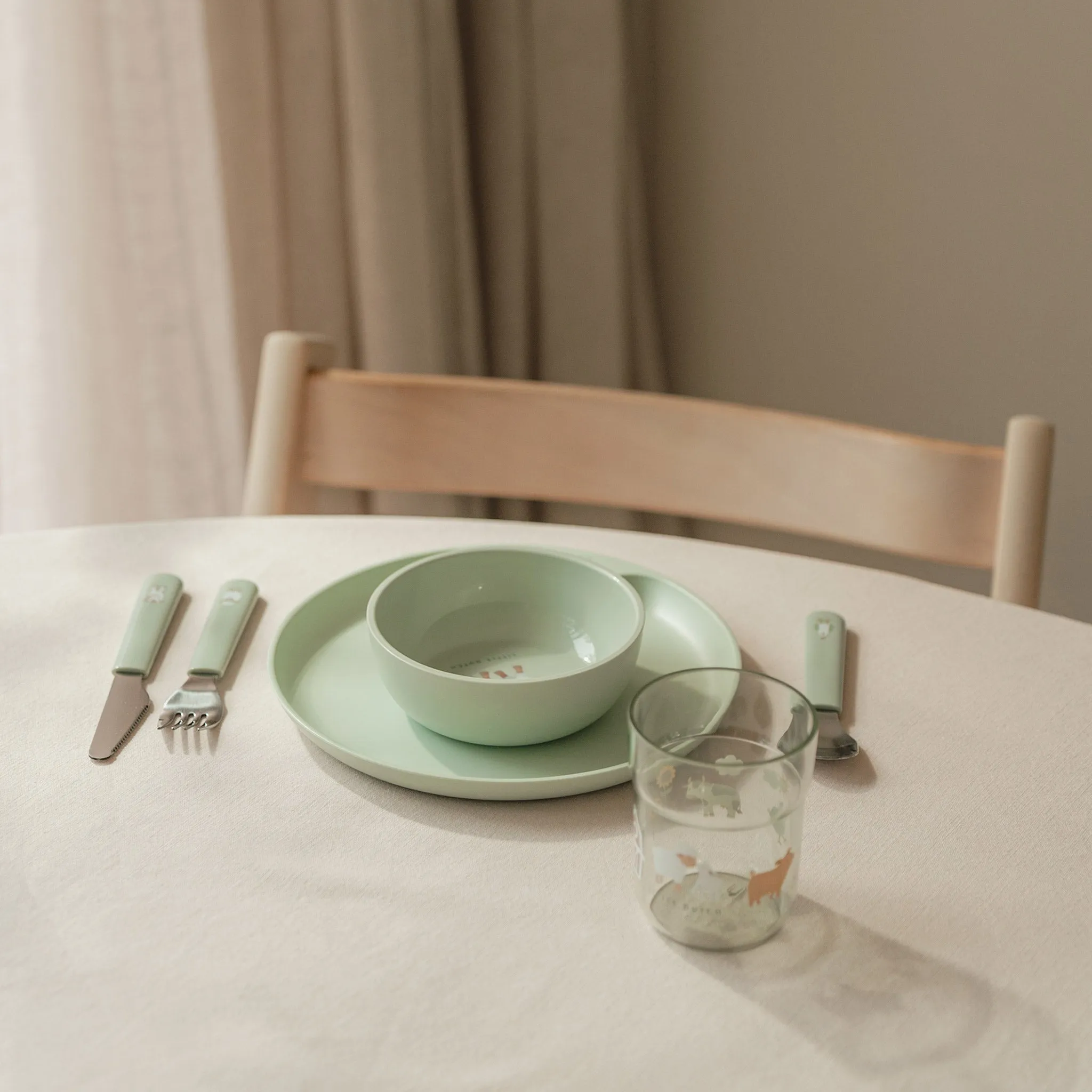 Little Dutch Mepal Childrens Dinnerware Set 6 pcs - Little Farm