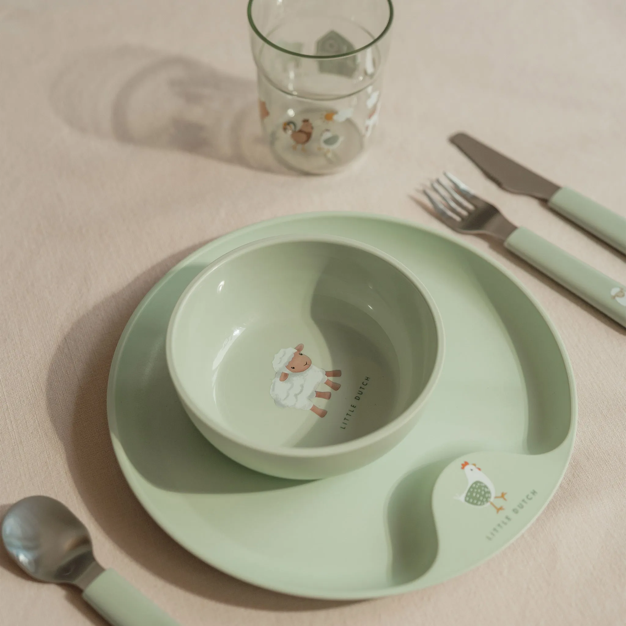 Little Dutch Mepal Childrens Dinnerware Set 6 pcs - Little Farm
