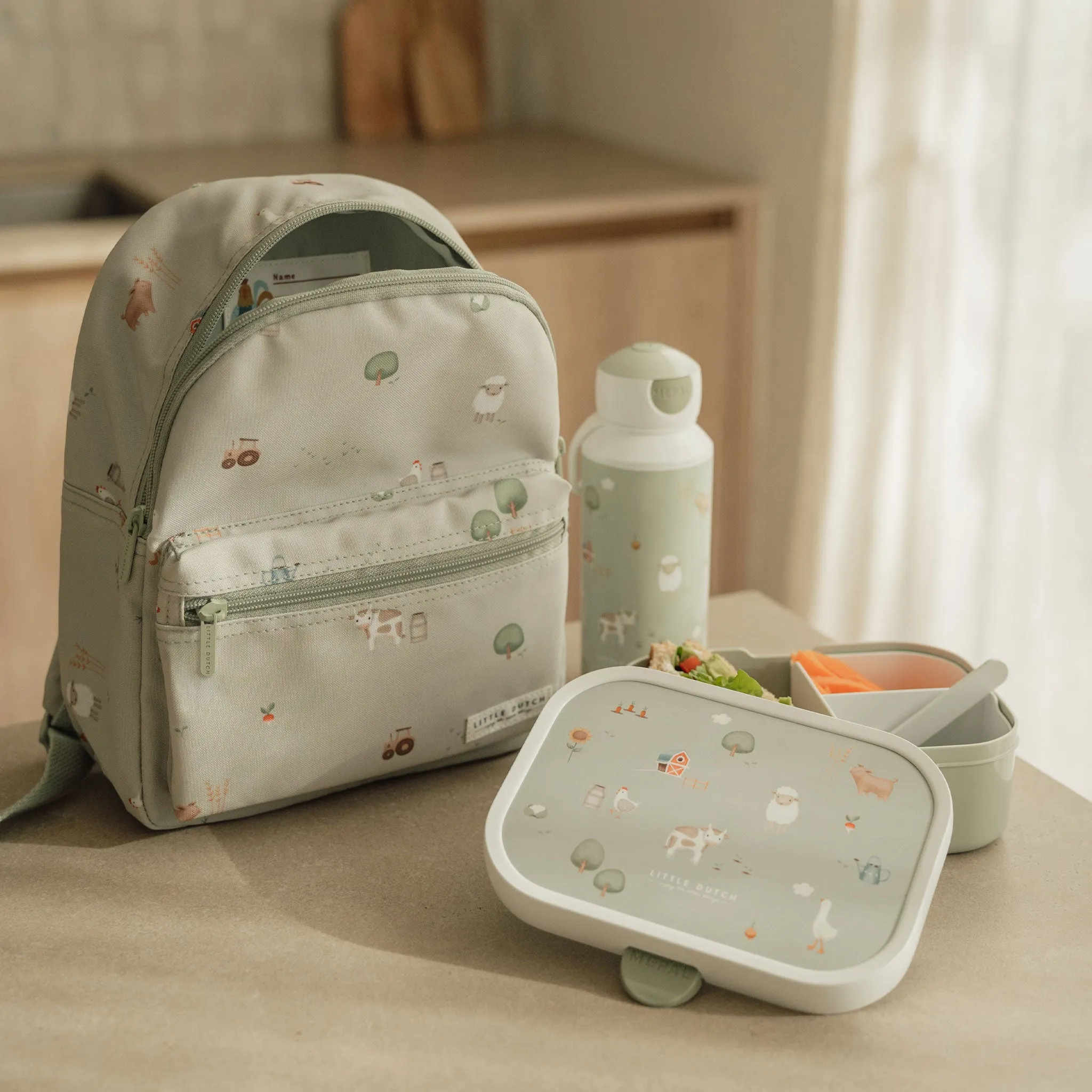 Little Dutch Mepal Lunchbox - Little Farm