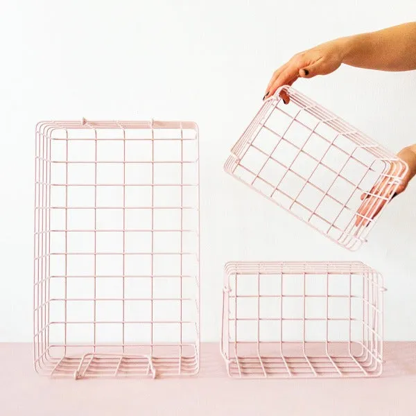 Mustard Made The Baskets - Blush Pink