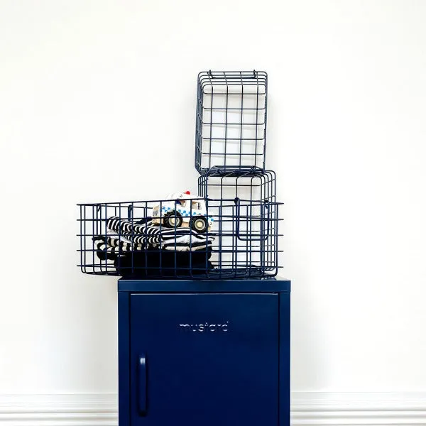 Mustard Made The Baskets - Navy