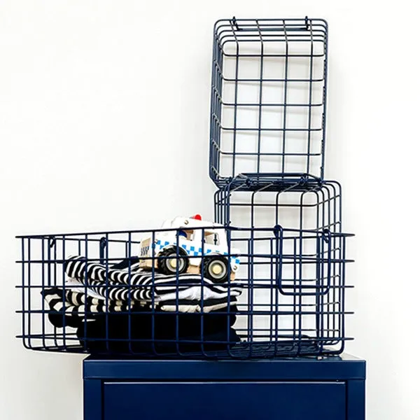 Mustard Made The Baskets - Navy