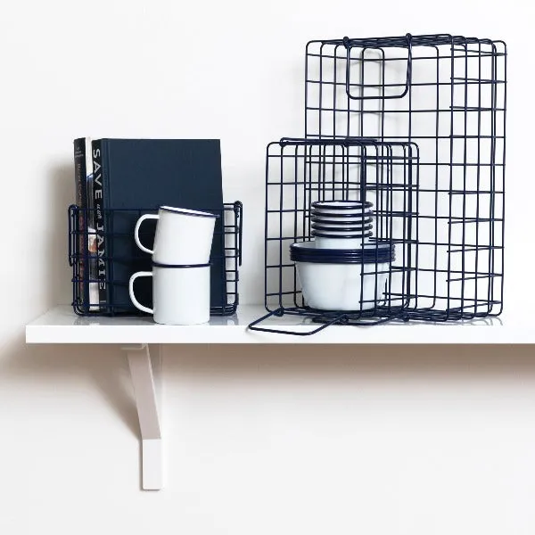 Mustard Made The Baskets - Navy