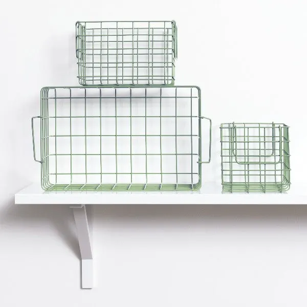 Mustard Made The Baskets - Sage Green