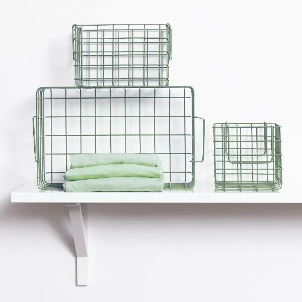 Mustard Made The Baskets - Sage Green