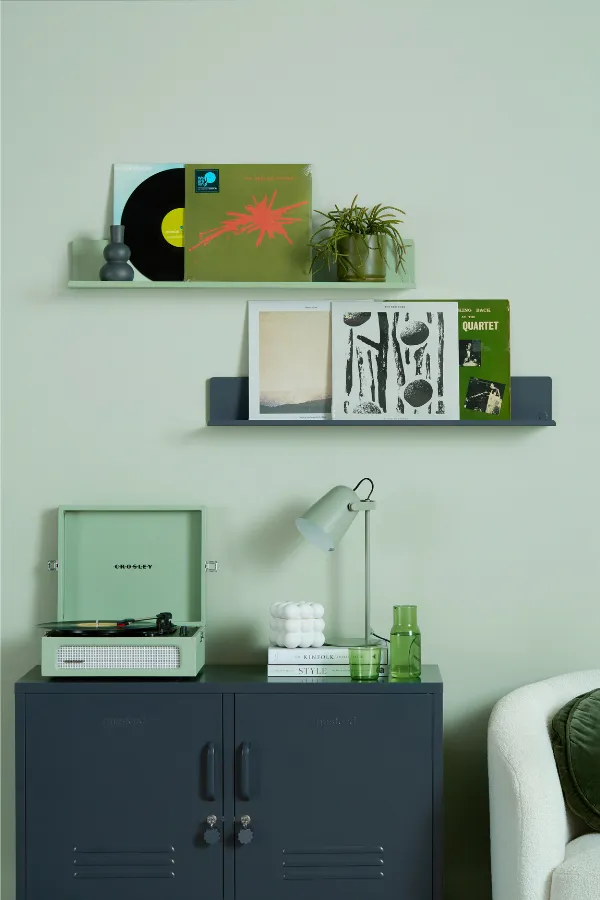 Mustard Made The Ledge In Sage - Large