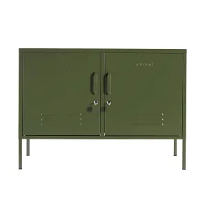 Mustard Made The Lowdown Storage Locker - Olive Green