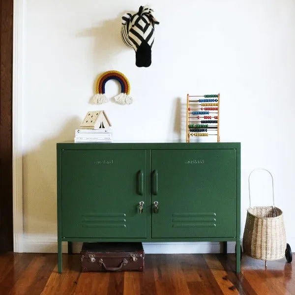 Mustard Made The Lowdown Storage Locker - Olive Green