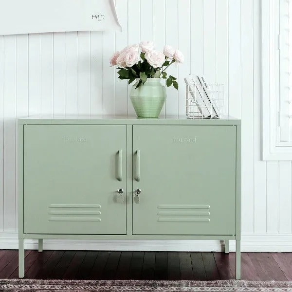 Mustard Made The Lowdown Storage Locker - Sage