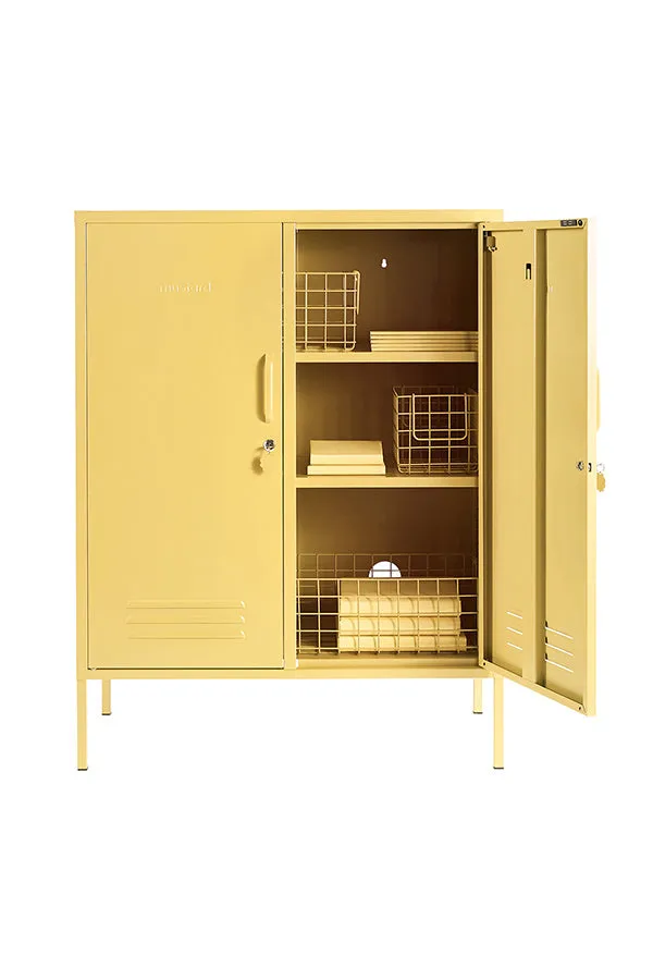 Mustard Made The Midi Storage Locker - Butter