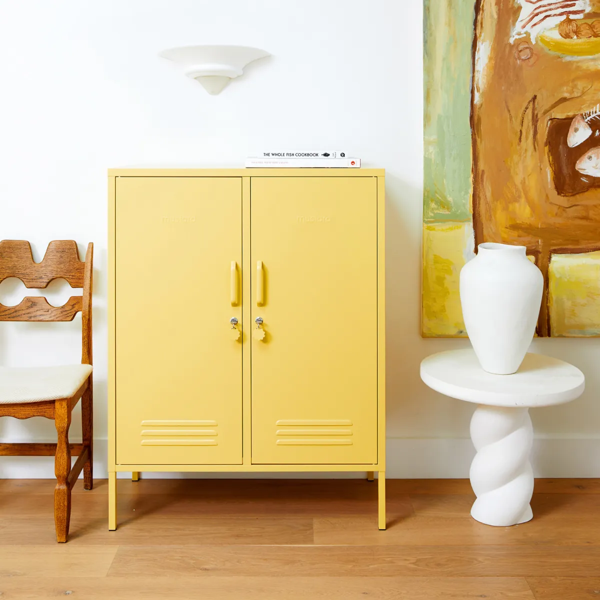 Mustard Made The Midi Storage Locker - Butter