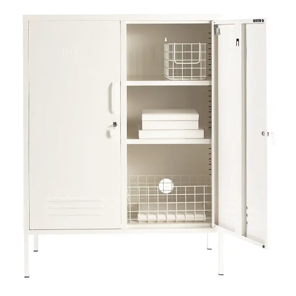 Mustard Made The Midi Storage Locker - Chalk