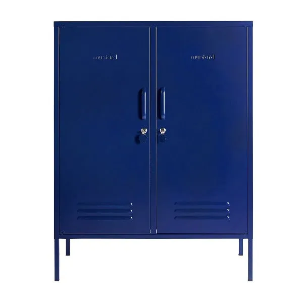 Mustard Made The Midi Storage Locker - Navy