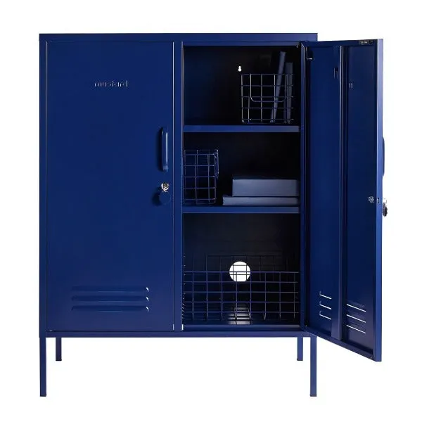 Mustard Made The Midi Storage Locker - Navy