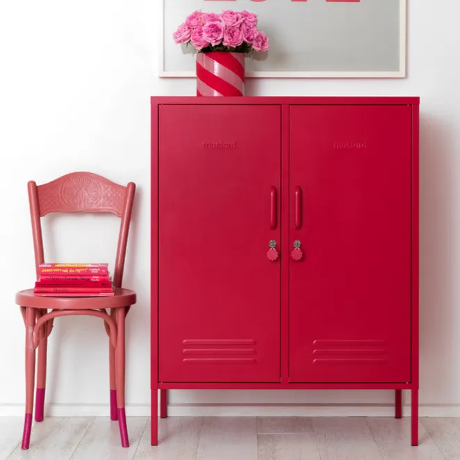 Mustard Made The Midi Storage Locker Poppy