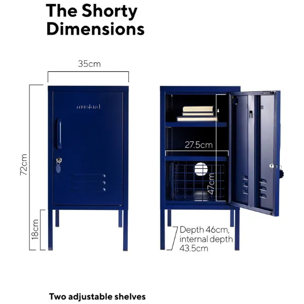 Mustard Made The Shorty - Navy