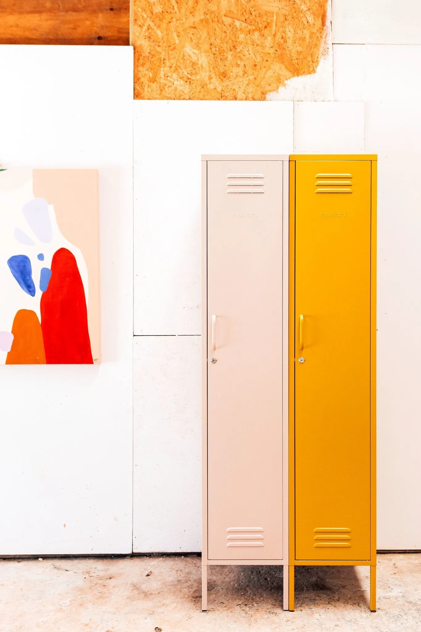 Mustard Made The Skinny Storage Locker - Blush