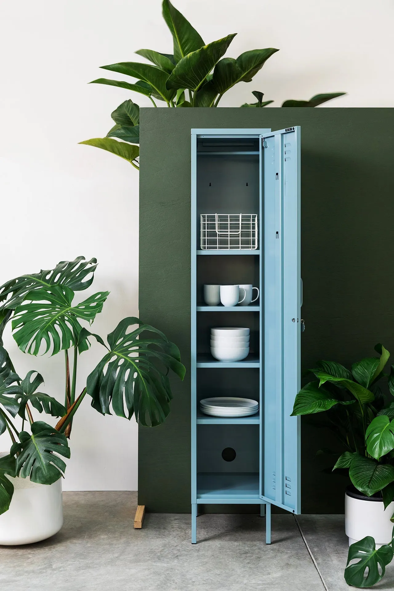 Mustard Made The Skinny Storage Locker - Ocean