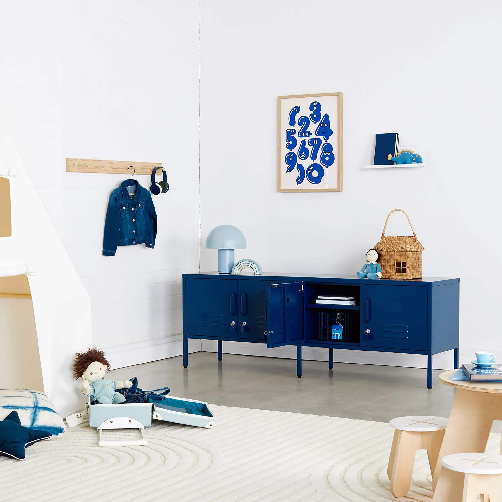 Mustard Made The Standard - Navy