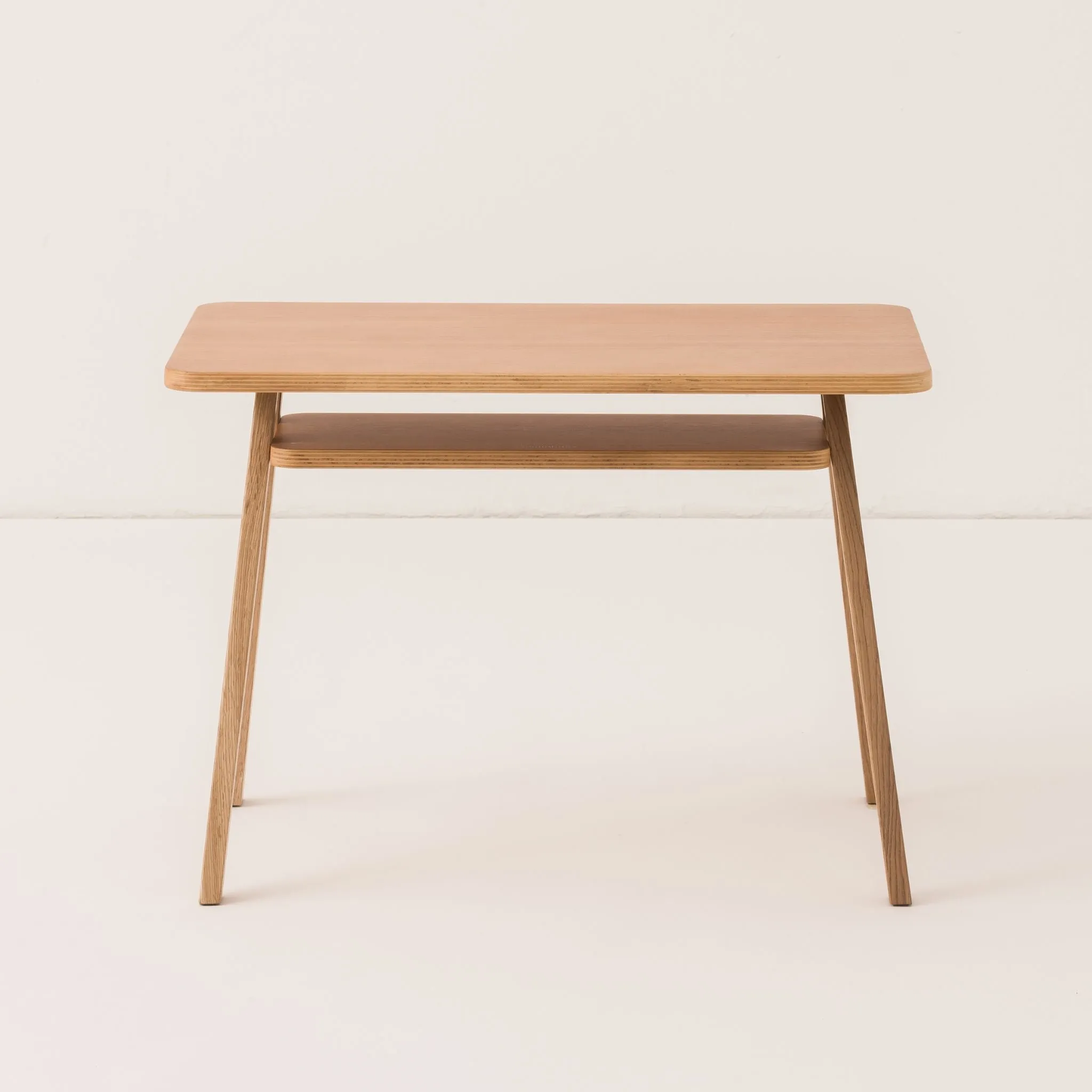 Nobodinoz Growing Green Solid Wood Table - Natural Oak