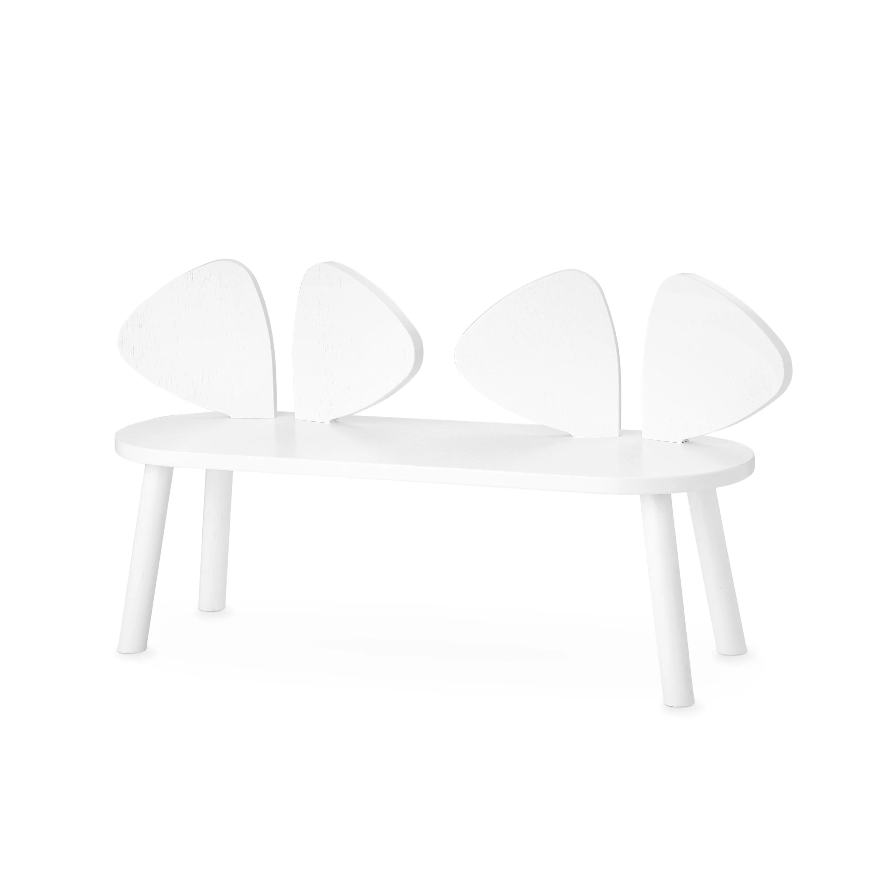 Nofred Kids Mouse Bench - White